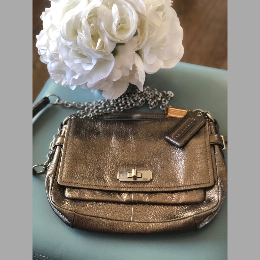 COACH✨ Chelsea Metallic Bag